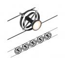 PAULMANN - 94440  CorDuo cable system Cardan basic set✴GU5.3 max. 5x10W~230/12V✴matt black/chrome