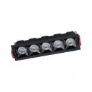 NOWODVORSKI -  MIDI LED BLACK 20W 3000K RECESSED 10062