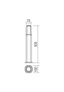 REDO GROUP - Градински стълб  CRAYON 9076   ST50 E27 18W IP44 DB (1)