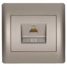 ELMARK - 11284 - COMPUTER SOCKET GREY METALLIC RHYME