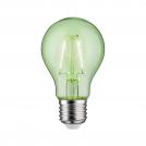 PAULMANN - LED Крушка 28724 LED bulb filament ⚡ E27 ⚡ 230V ⚡ 170lm ⚡ 1.1W ⚡ 4900K ✴ Зелен
