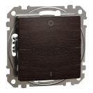 SCHNEIDER ELECTRIC - SDD181102 Sedna Design & Elements - 2pole switch - 10AX 250V without frame wenge