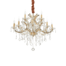 IDEAL LUX - pendant luminaire NAPOLEON SP12 Oro 167404