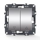 ACA LIGHTING - Ключ за щори 10A PRIME Алуминий мат 1000110603
