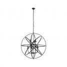 SEARCHLIGHT - Pendant   2478-8BK    Orbit ⚡8 х 60W⚡E14
