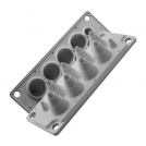 MOREK - MC10 IP54 RAL 7035 grey Multigate UL94V-0  MBA1N10X11