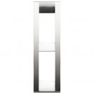 VIMAR - 16782.34 - Classica plate 2Mpan metal brush-nickel