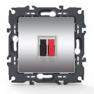 ACA LIGHTING - Аудио конектор PRIME Алуминий мат 1000113503