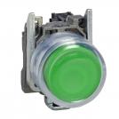 SCHNEIDER ELECTRIC - Push button with a lid green 1NO Ø22mm XB4 XB4BP31