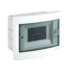 PANASONIC - 6 Gang Flush Mounted Distribution Box transparent door BQDT10611