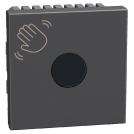 BTICINO - 2-way switch 2M contactless color Graphite Light Now YD4003TL