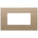 VIMAR - 22654.31 - Plate 4M wood oak