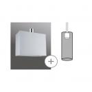 PAULMANN - Lampshade 95610 URail Umbrella Verona 2Easy ✴250x130mm.✴Gray