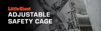 LITTLE GIANT - COMPACT CAGE, 6'-10' Model - ANSI Type IAA - 375 lb Rated, Fiberglass Adjustable Enclosed Elevated Platform 19506-244 (15)
