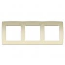 ACA LIGHTING - PRIME 3 GANG FRAME IP20 IVORY 1000119202