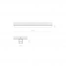 NOWODVORSKI - Пендел CL HALL PRO LED 150 white 4000K 10207 40W 7 cm  (2)
