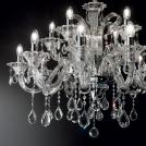 IDEAL LUX - Полилей COLOSSAL SP15 Trasparente 114170