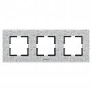 PANASONIC - 3gang Frame Corian Dusk Karre plus WKTF08033CD
