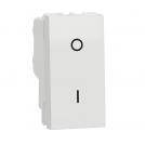 SCHNEIDER ELECTRIC - NU316218 New Unica - Two Pole switch 16A 1 module white