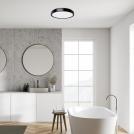 RABALUX - Moisture-proof LED ceiling light SAMIRA 48W 3100lm 4000К IP44 black 71254 (1)