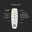 V-TAC - 77W LED Ceiling Lamp 3 Step Dimmable With Remote Control White Body IP20 SKU: 23396 (6)