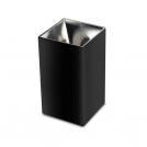 V-TAC - GU10 Fitting Square Black Chrome SKU: 8994