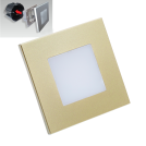 EMITHOR - 48334 LED step light 1x1w, 4000k, 60lm, gold