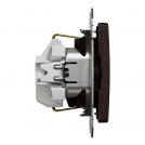 SCHNEIDER ELECTRIC - SDD181021 Sedna Design & Elements - Outlet schuko with child protection, 2P+E, 16A, 250V, wenge (2)