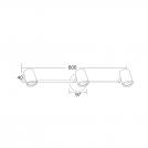 ACA LIGHTING - Spot luminairies  SUH1893TW 3xGU10 (1)