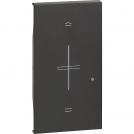 BTICINO - KG32M2 Cover for connected shutter control item K4027C - 2 modules - black