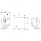 VIMAR - 14013.2.SL - 1P 16AX reversing switch 2M Silver (1)