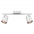 V-TAC - 12W LED Двойна Спот Лампа 3000К Бяла SKU: 218254 