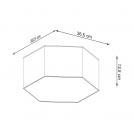 SOLLUX - Ceiling lamp SUNDE 13 black SL.1060 (3)