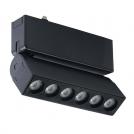 ULTRALUX - LED body magnetic black rail light SMART 6W 24⁰ CCT 48V DC LMST2F6CCT