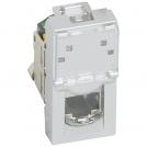 LEGRAND - RJ 45 socket Mosaic LCS² - Cat. 6A - STP - 1 module - alu.79473