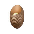 ELMARK - SHELL WALL LAMP LED 5W/ 500lm/ 4000K GOLD 955SHELL1W/G