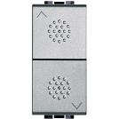 BTICINO - NT4037 Pushbutton double (1P/NO)+(1P/NO) interlocked 1 module tech