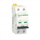 SCHNEIDER ELECTRIC - Автоматичен прекъсвач Acti 9 iC60N 2P 0.5A крива D 6kA A9F75270
