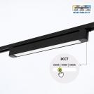 VIVALUX - Linear LED tracklight DRAX LED ∙ 20W ∙ black ∙ CCT-switch ∙ 3000K-4000K-6400K VIV005207 (1)