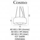 AZZARDO - Cosmo Chrome AZzardo Model 2901-3PA Chrom (2)
