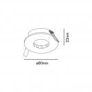 FARO - WET White downlight GU10 Ref.02100801 (1)