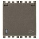 VIMAR - 19208.C.M - 2P+E16A German SICURY outlet+cover Metal