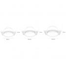 POLARIS LIGHTING - LED ЛУНА за вграждане ZERO TRIMLESS кръгла Ø120x63mm 15W 3000K 1350lm 60° бяла 1063-15 (3)