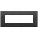 VIMAR - 22657.13 - Plate 7M metal brushed black