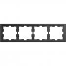 SCHNEIDER ELECTRIC - MTN4040-6534 рамка четворна антрацит D-Life Merten 