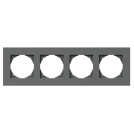 TEM - Frame 4x color Anthracite Flat Logiq OF40AT 