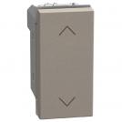 BTICINO - Shutter switch 1M color Stone Light Now YG4027N