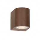 ACA LIGHTING - Градински аплик за фасада GU10 1x35W DASA - GS влагозащитен IP65 LG2201GU10R ръждивокафяв