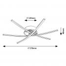 RABALUX - Плафон CYCLONE 4606 LED 21W 1450lm 4000K (4)