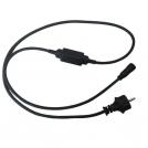 ACA LIGHTING - Plug lead cable & connector for 2 wire LED rope light  XCONPLUGLED150